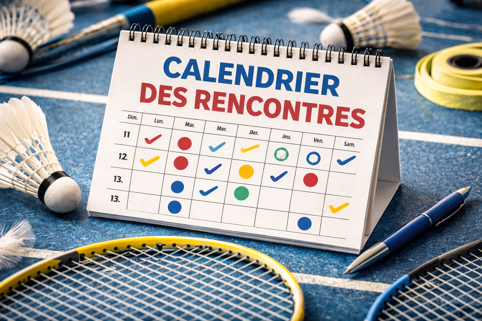 Calendrier des rencontres de la saison 2025–2026